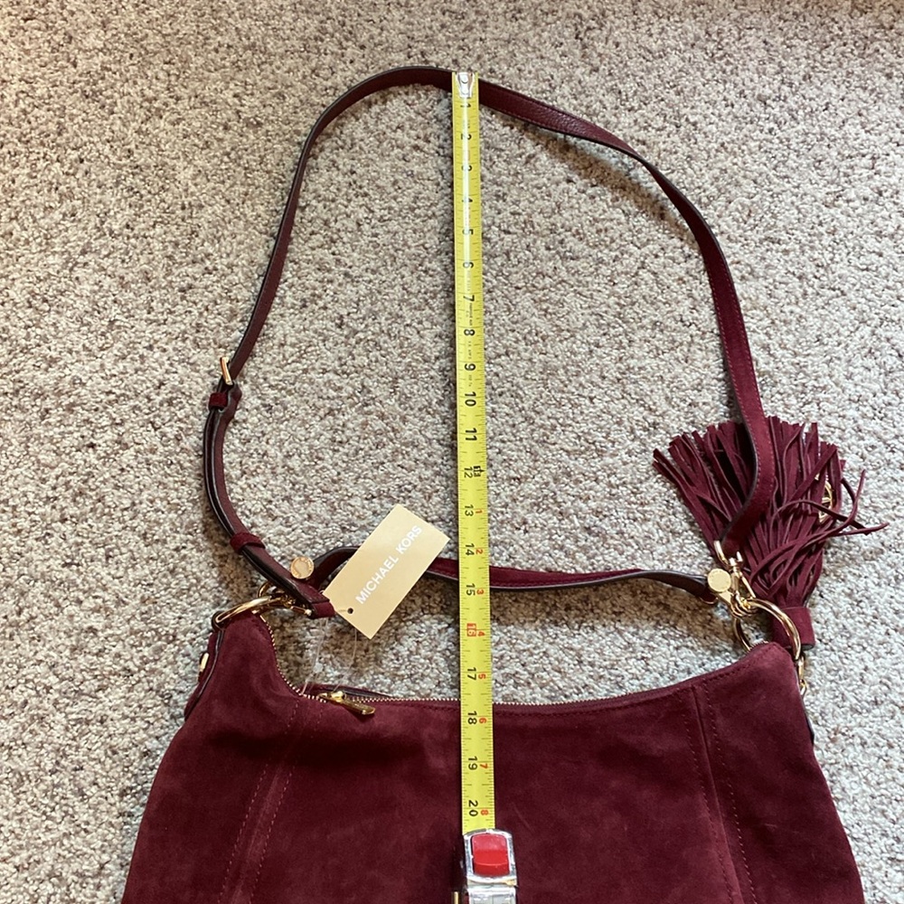 BNWT Michael Kors Suede Purse - Picture 15 of 15